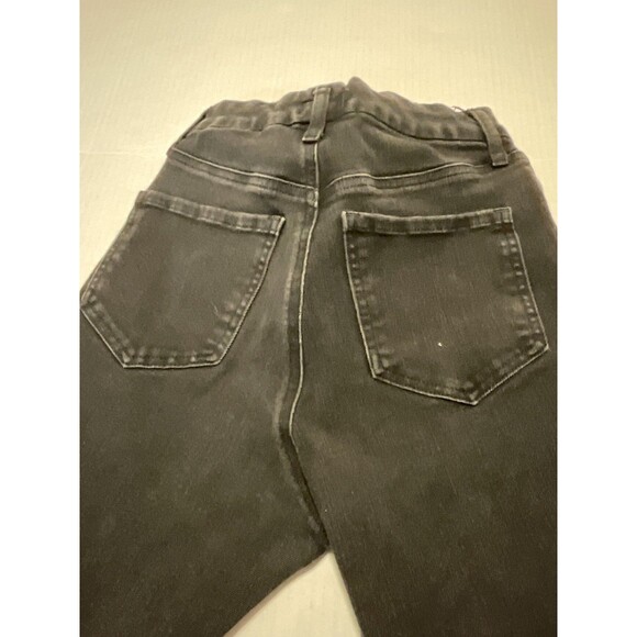 Express Ultra Hyper super skinny black stretch Denim jeans pants Small - Picture 9 of 11